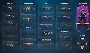 Conta valorant lvl 126 OURO 2