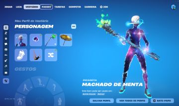 CONTA FORT BOMBER ROYALE + MINTY + 131 SKINS (TRYHARD)