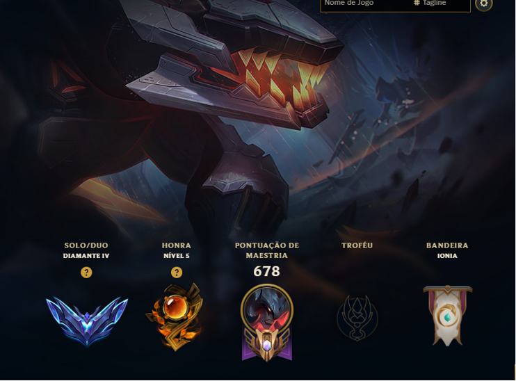 CONTA LOL DIAMANTE-Ex mestre mt seasson / CONTA VALORANT DIAMANTE V26