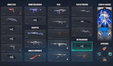 Conta vava com pacote aeris e outras skins para smurf