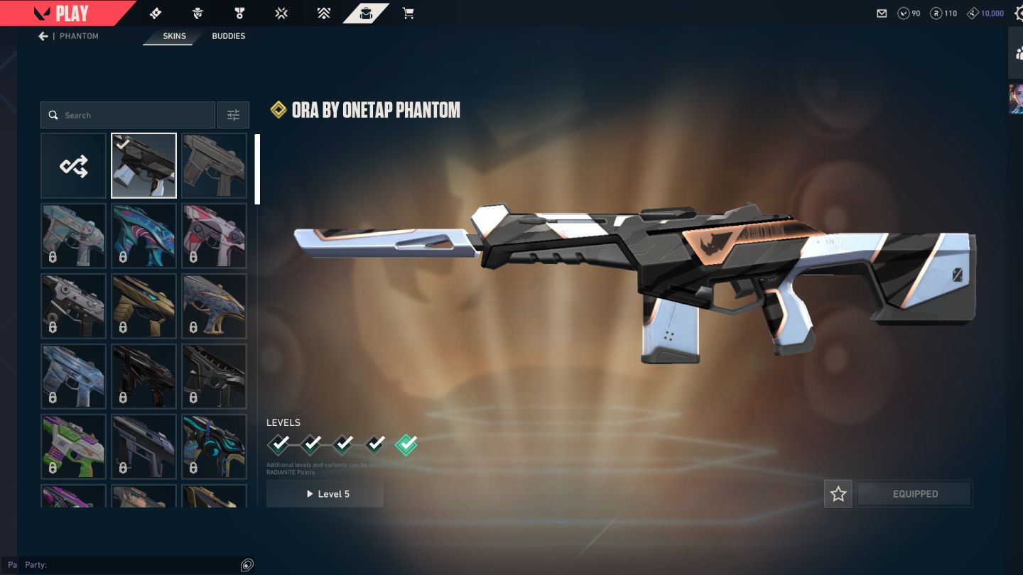 Conta Valorant Vandal e Phantom Ora By Onetap, Gold 3, 2 skins de passe e mais!