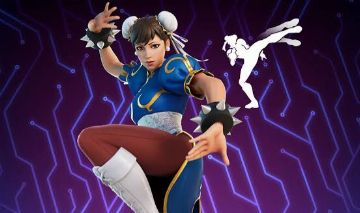 Conta de fortnite, passe de C3T4 e com duas skins de SF(Chun li e cammy)