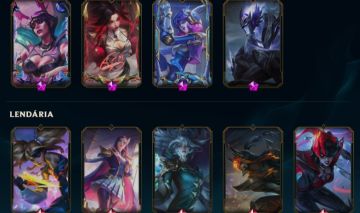 Conta com AKALI TRUE DAMAGE PACOTE MF T1 ASSINADA Sylas matador das cinzas