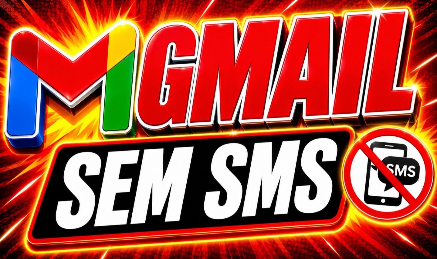 GMAIL SEM SMS - 10 DIAS DE CRIAÇÃO