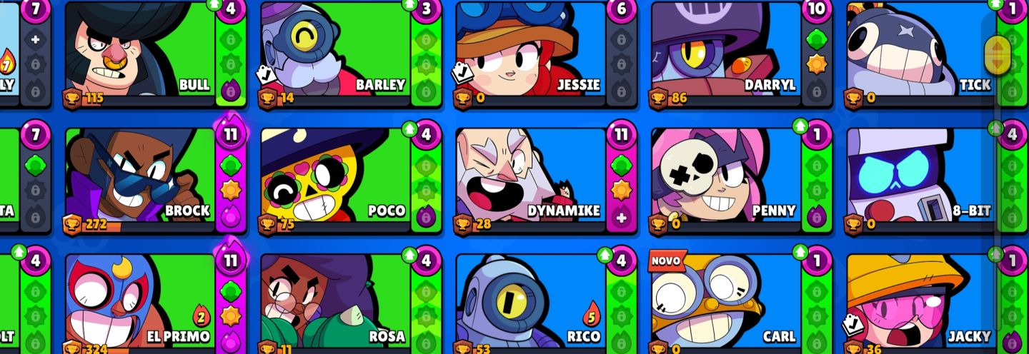 Conta Brawl stars 2024
