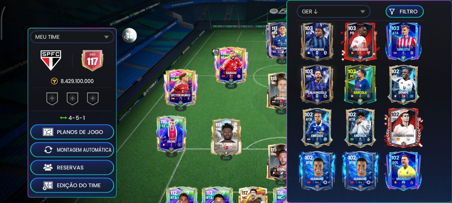 CONTA EA FC ANTIGA COM MUITAS GEMAS E MOEDAS