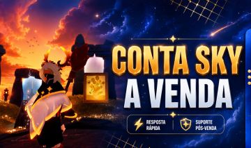 CONTA SKY FILHOS DA LUZ VETERANA | Muitos Itens Exclusivos