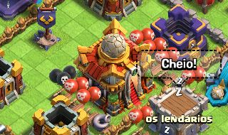 Conta de clash of clans rushada