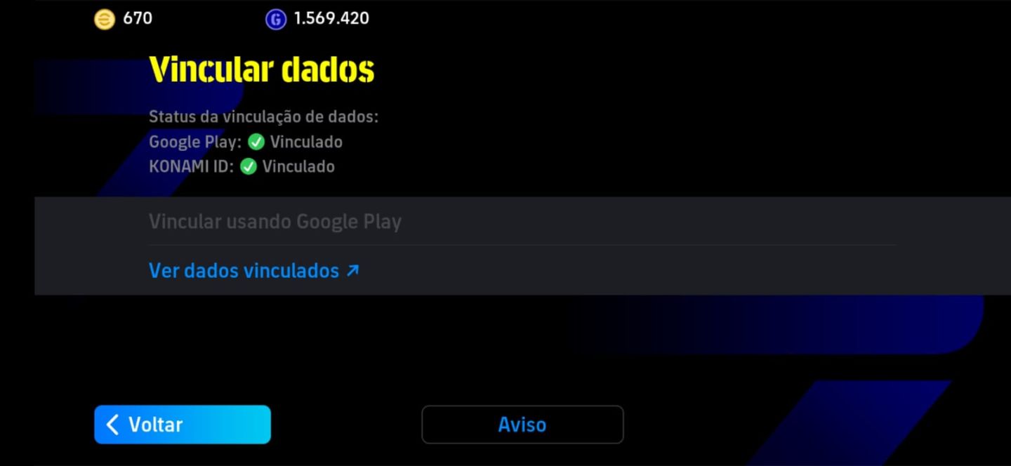 Conta efootball top 3191 força