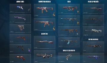 CONTA DE VALORANT LVL 276 + VÁRIAS SKINS + PASSES DE BATALHAS