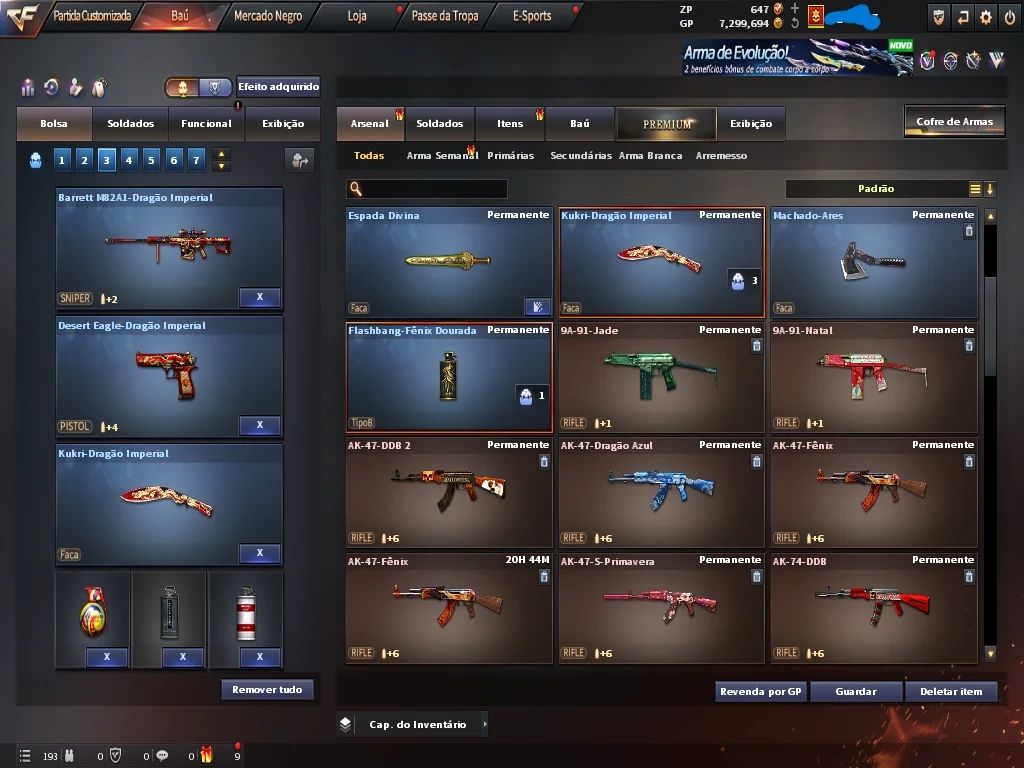 Conta Marechal 11vips lá swat