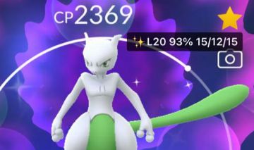 MEW TWO SHINY COM 93% DE IVS