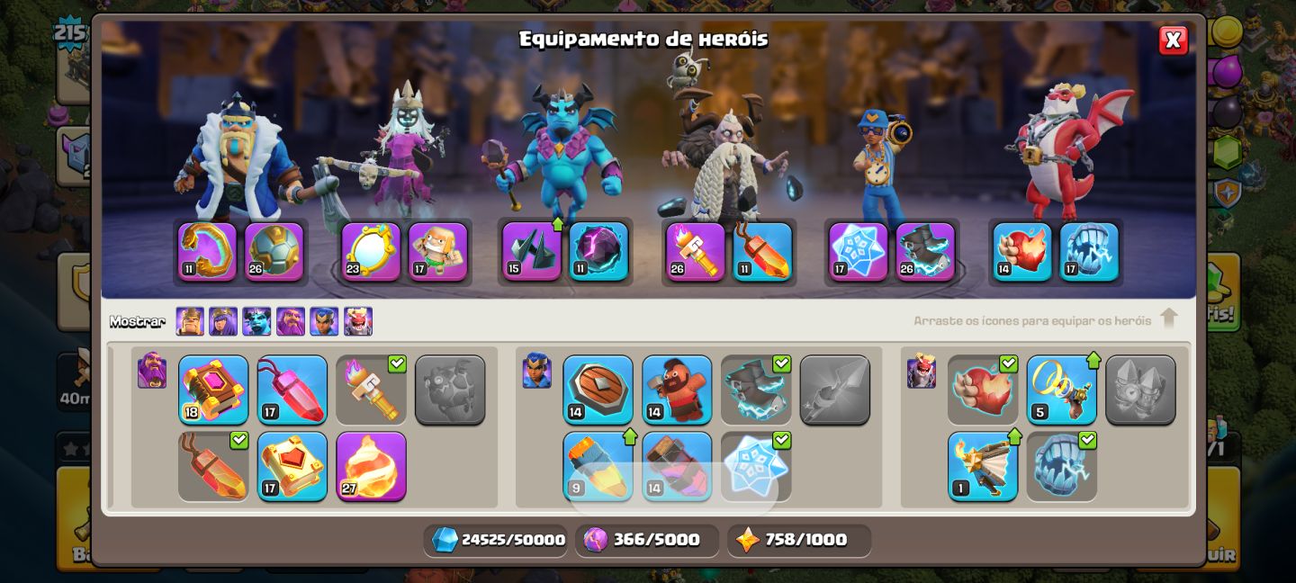 Conta th17 bem upada