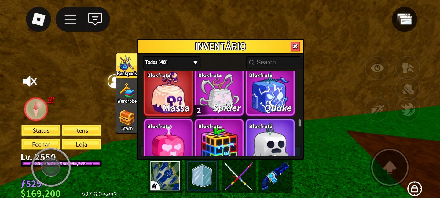 Conta boa de blox-game pass e perm