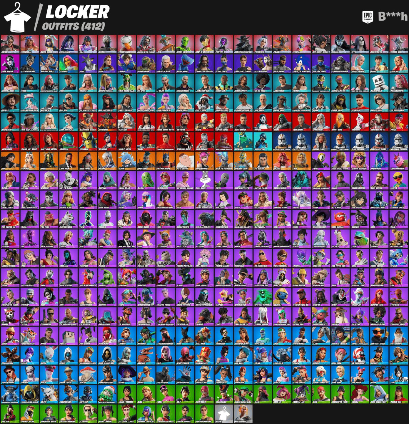 CONTA FORTNITE 400+ SKINS PRIMEIRO DONO FULL ACESSO