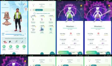 LVL 59 [22 SHINY] [Mewtwo shiny ] 1.0M STARDUST BARATO F013