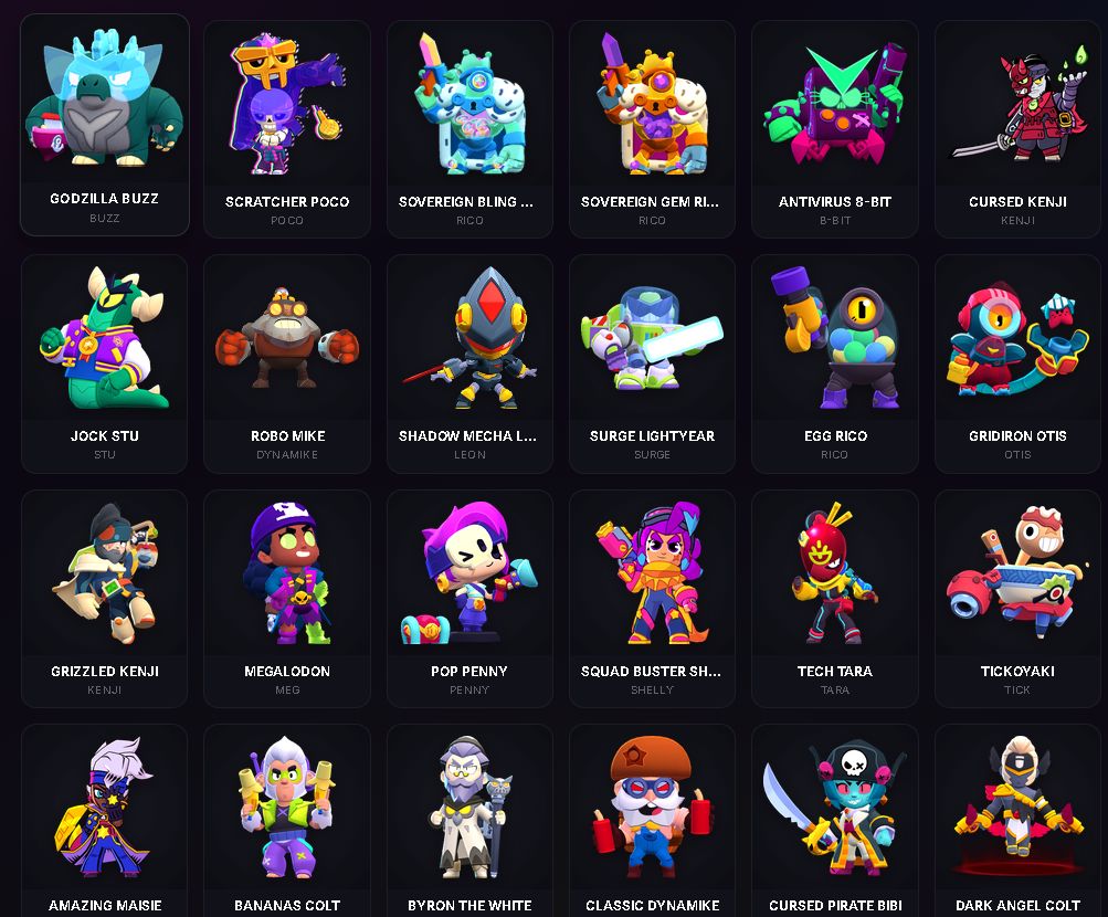Conta Brawl Stars com shelly estelar | 16K troféus, Piper prestígio 1, 239 skins