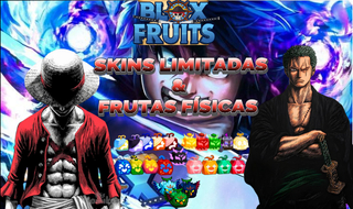 SKINS DE FRUTAS + FRUTAS FÍSICAS BLOX FRUITS [ENTREGA RÁPIDA]
