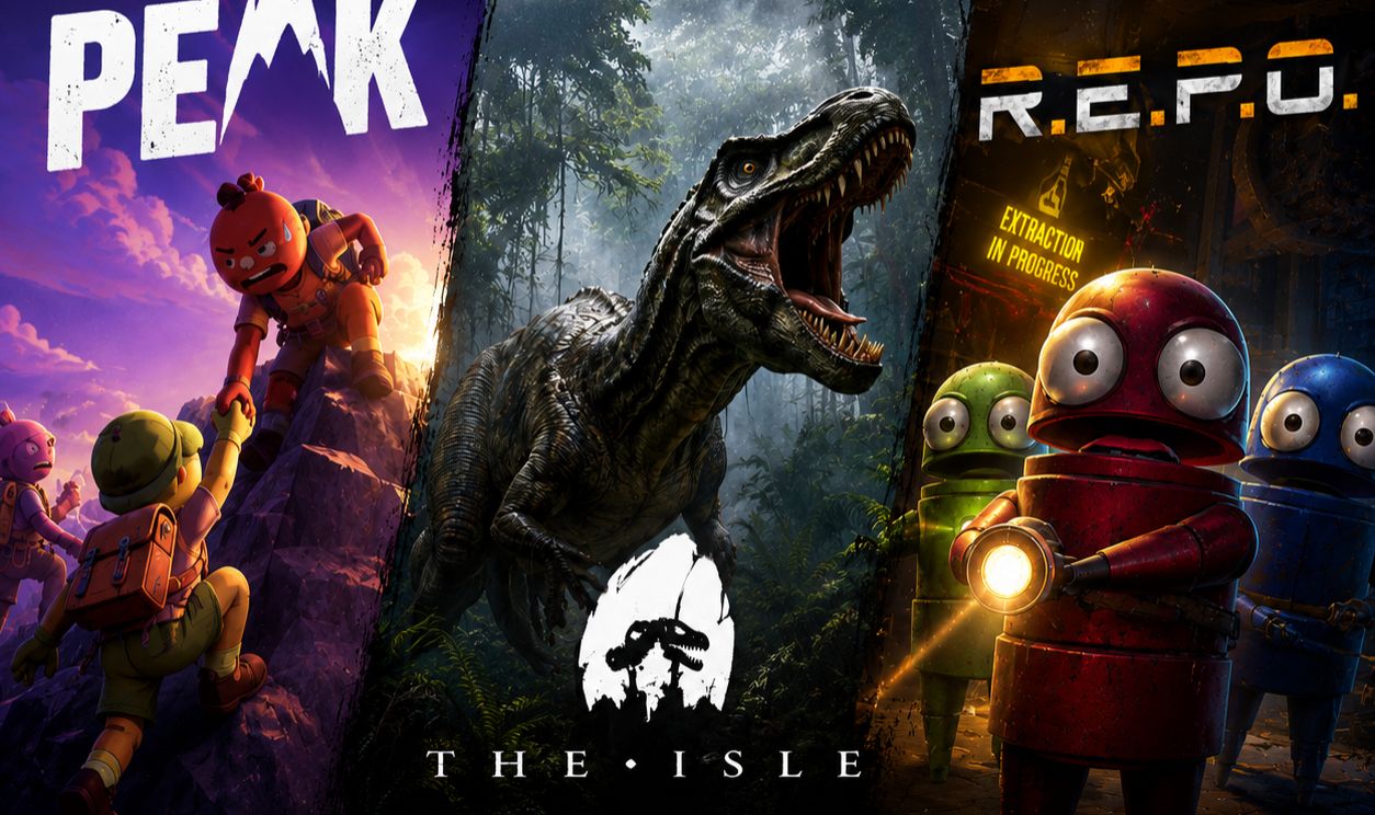 THE ISLE + PEAK + R.E.P.O. STEAM OFFLINE