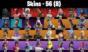 Conta Fortnite com Underworld Desdemona | Sled Ready Guff e 56 Skins