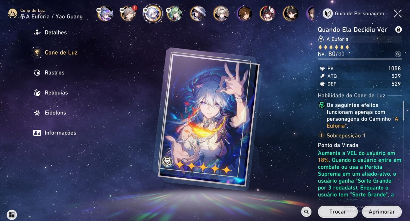 Conta America lvl 64 - Silver Wolf 999 Yao Gang com assinaturas.