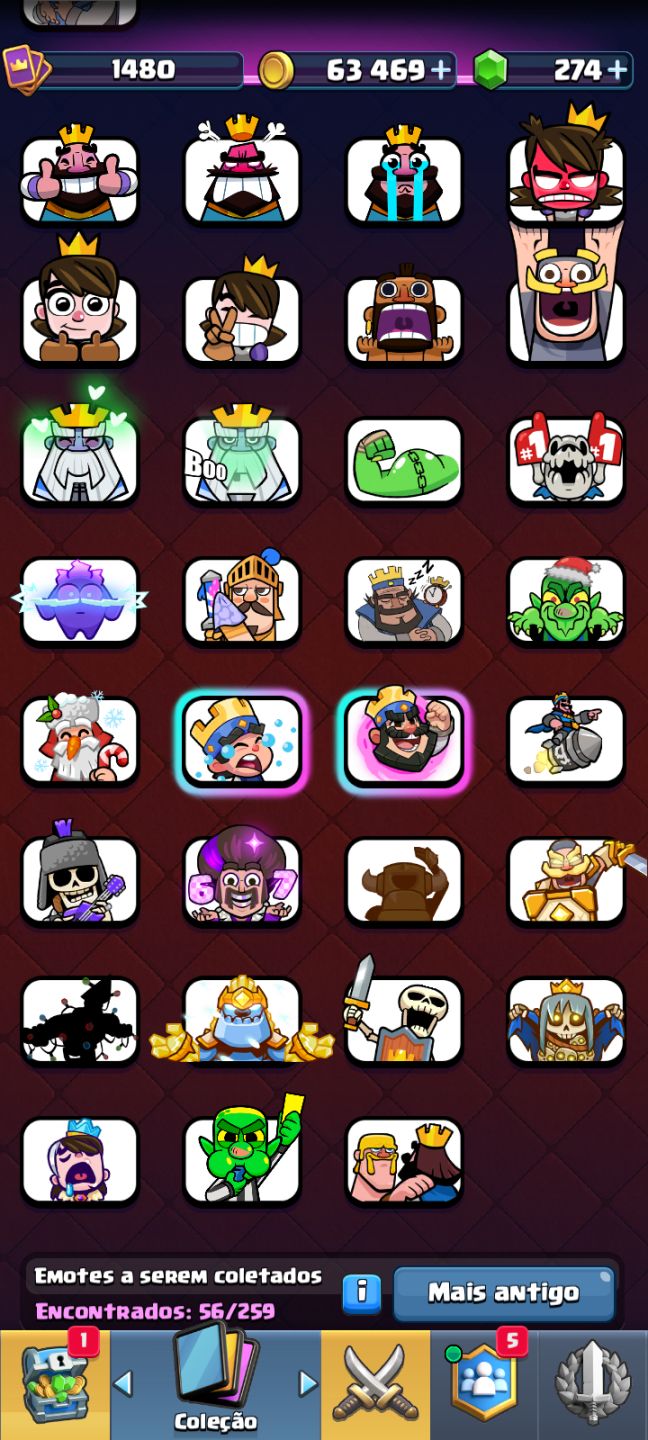 Conta Clash royale 10K+