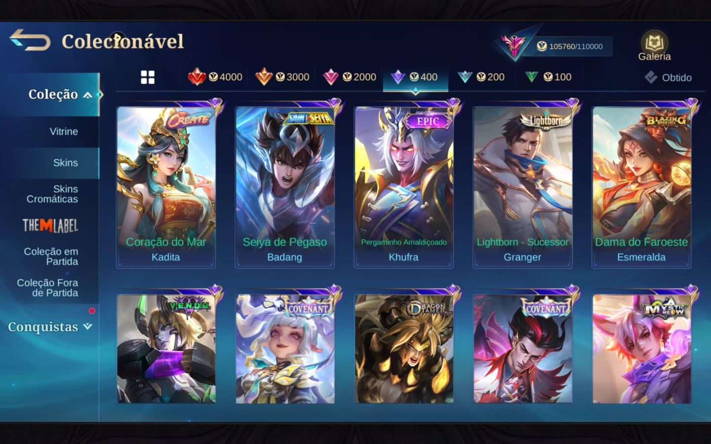 Conta main mid e main adc, prestigiado 4