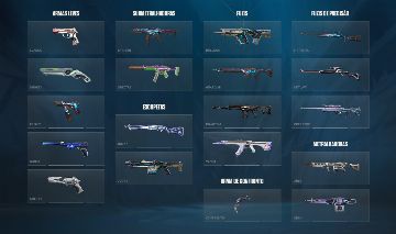 Conta Valorant +200 ITENS/65 SKINS (1500 reais gastos)