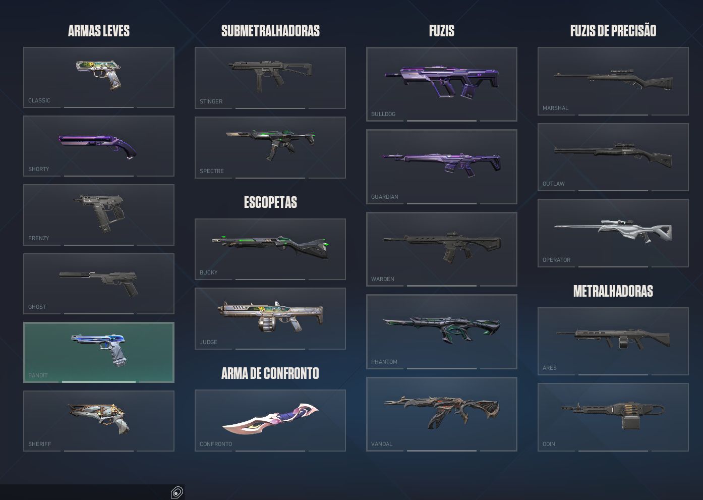 Conta Valorant Faca + Skins