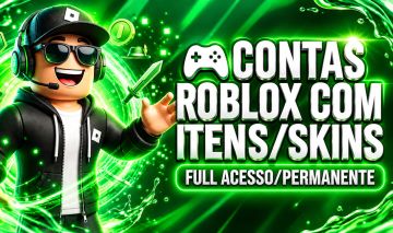 CONTAS ROBLOX COM ITENS/SKINS ENTREGA RÁPIDA