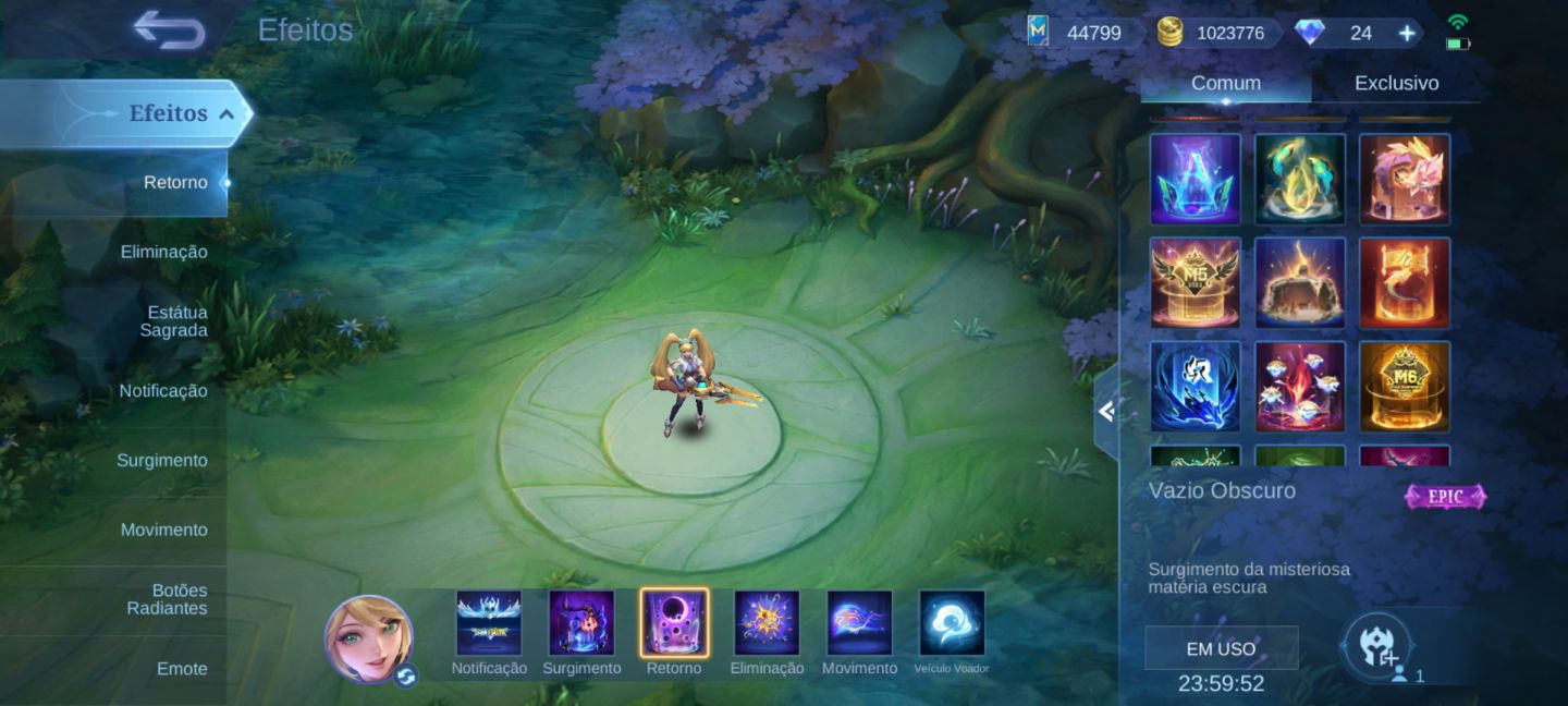 Mobile Legend CONTA COLECIONADOR MUNDIAL