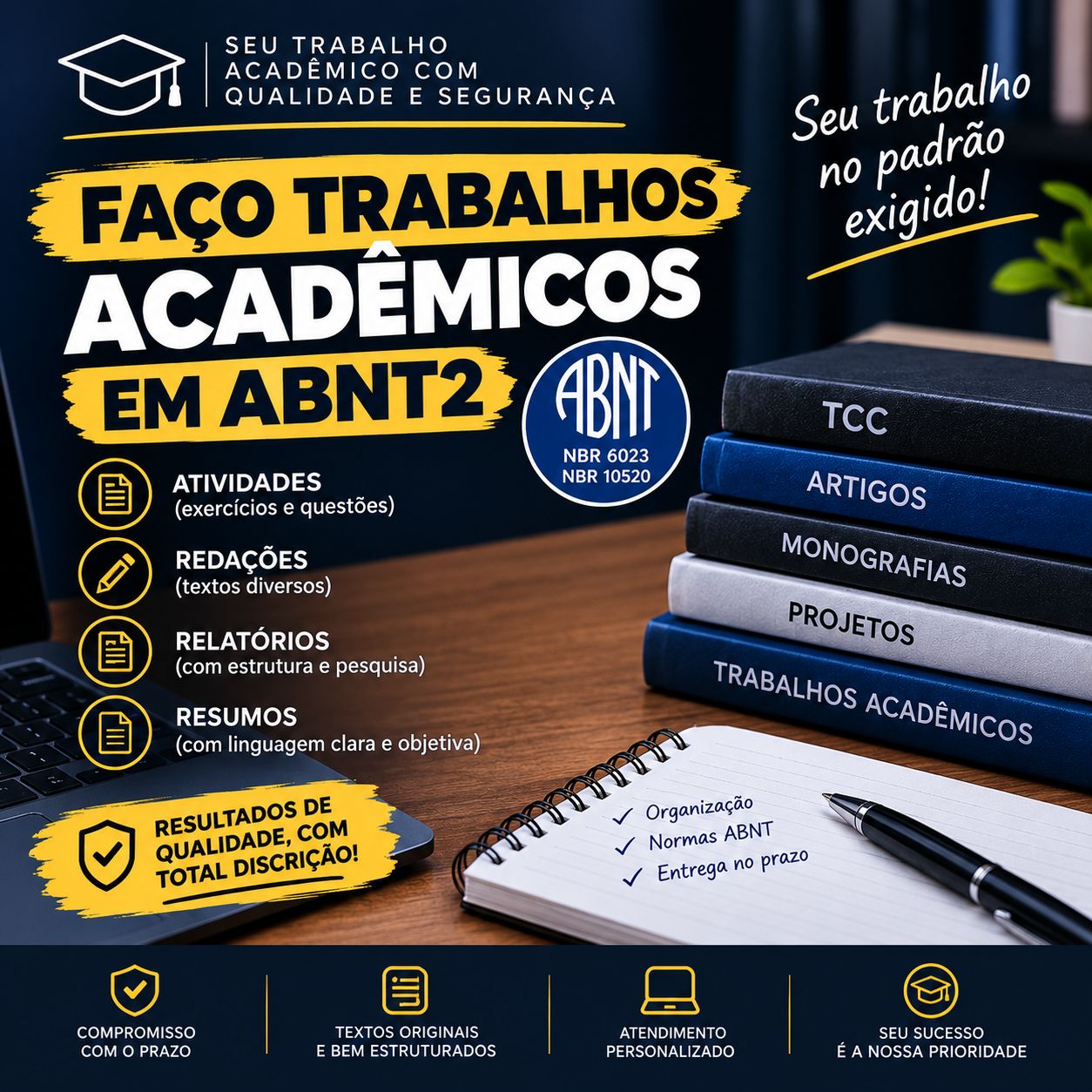 FAÇO TRABALHOS ACADÊMICOS EM GERAL + brinde CRUNCHYROLL