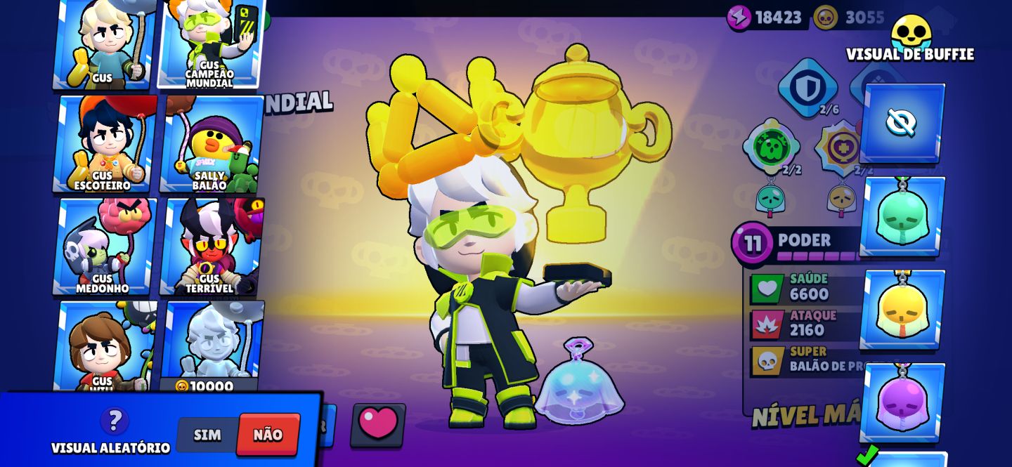 Conta rara brawl stars + conta de clash royale upada