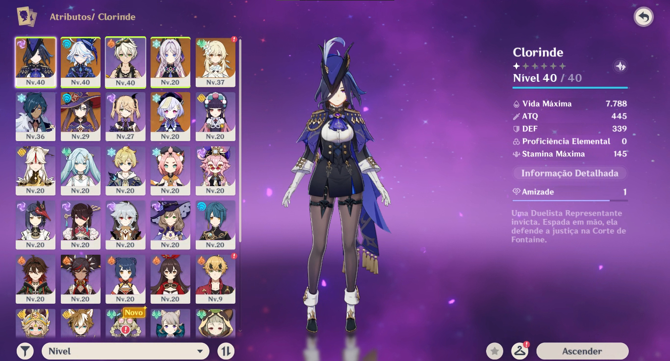 CONTA GENSHIN IMPACT 33 T5 + DIVERSOS T5 EM TODOS OS SERVERS