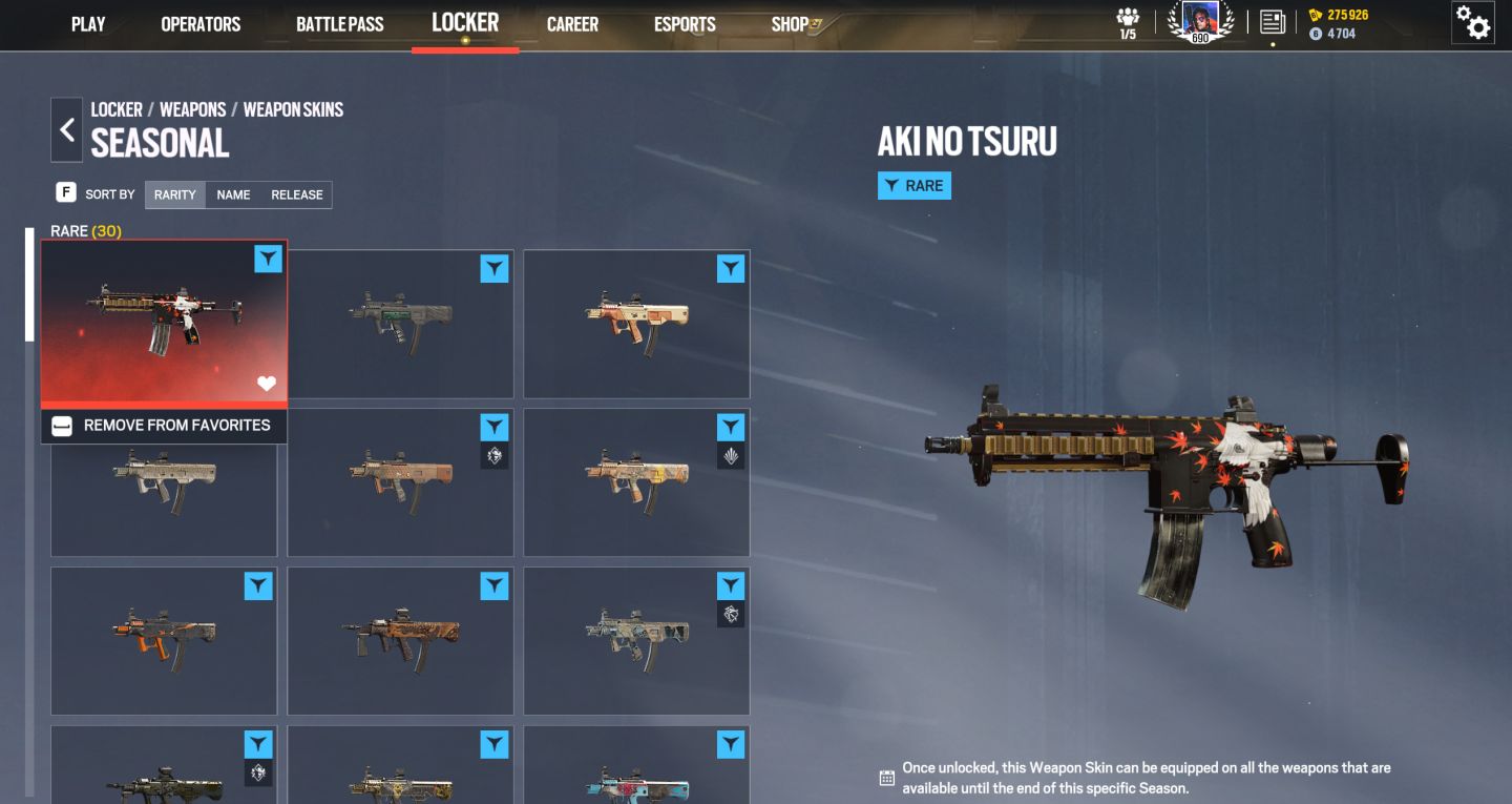 Conta R6 Level 690 / Ubisoft Level 104 + Créditos e Skins