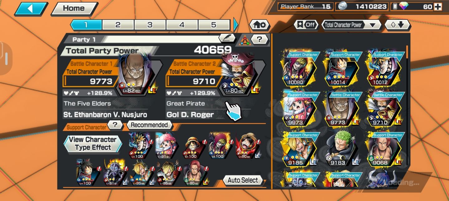 Venda de conta one piece bouty rush