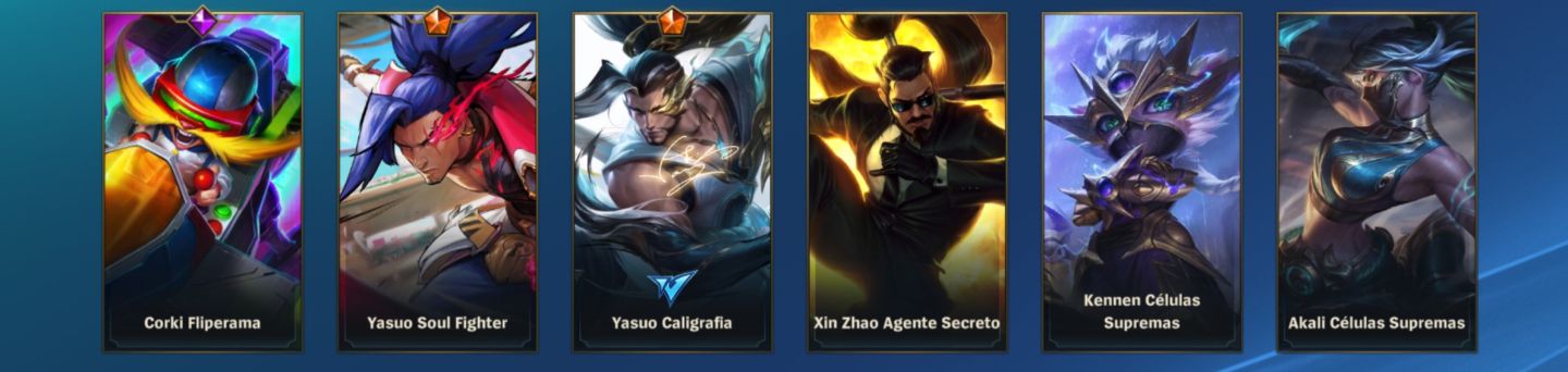 CONTA Wild rift- grão mestre todos os campeões e 110 skins lendárias