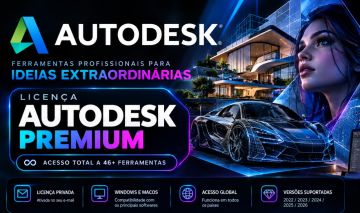 Autodesk Suite Completa 46+ APPS | LICENÇA ORIGINAL