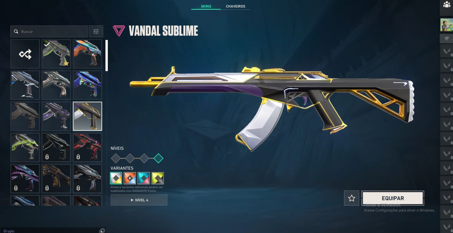 CONTA VALORANT COM MUITA SKIN BOA GASTOS MAIS DE 1000$