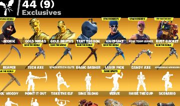 CONTA COM IKONIK +237 SKINS!