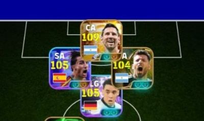 CONTA EFOOTBALL RARA! MESSI 110 + MUSIALA + FERRAN TORRES BUGADO E++++!