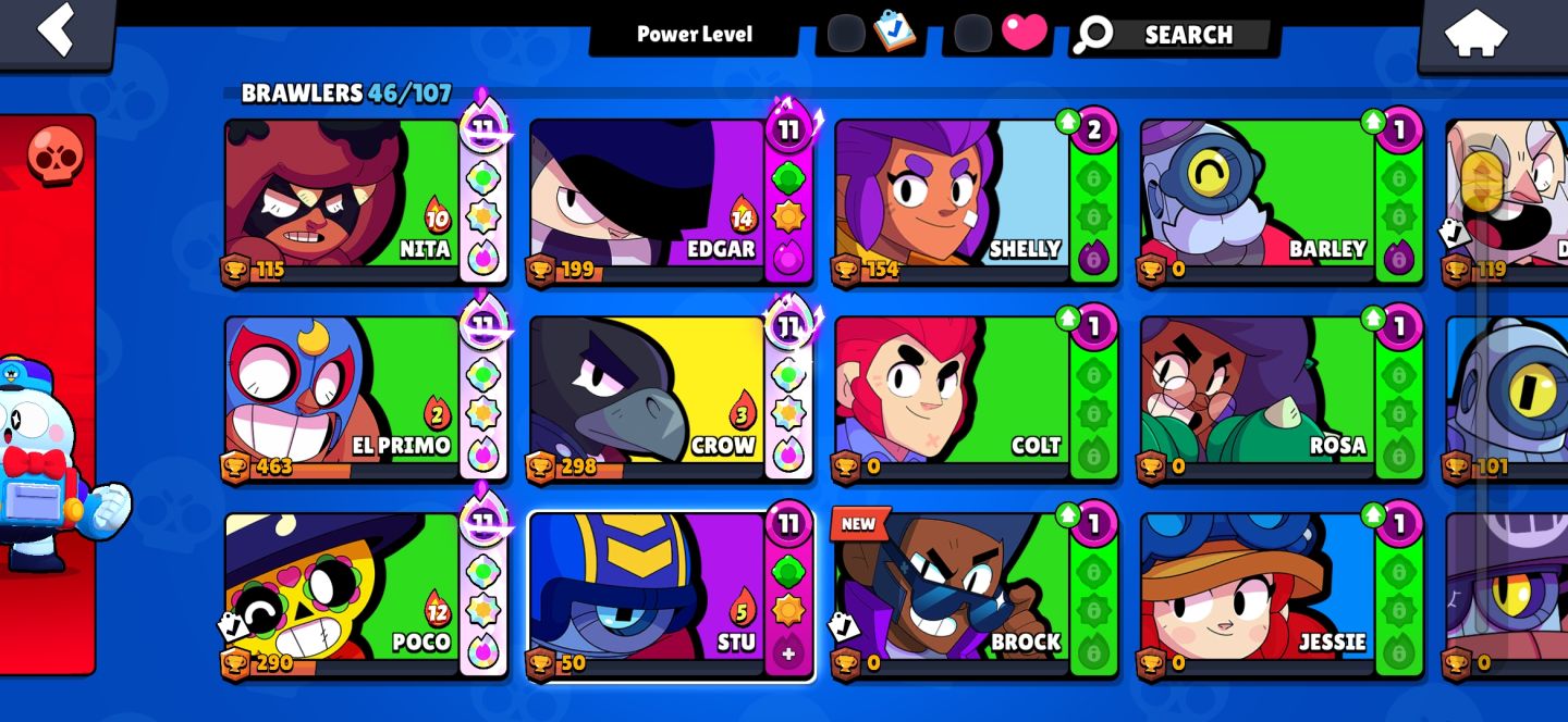 Conta desapego brawl stars