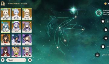 CONTA GENSHIN COM VESNA C1+VODYANISTA+ODETTE E MAIS