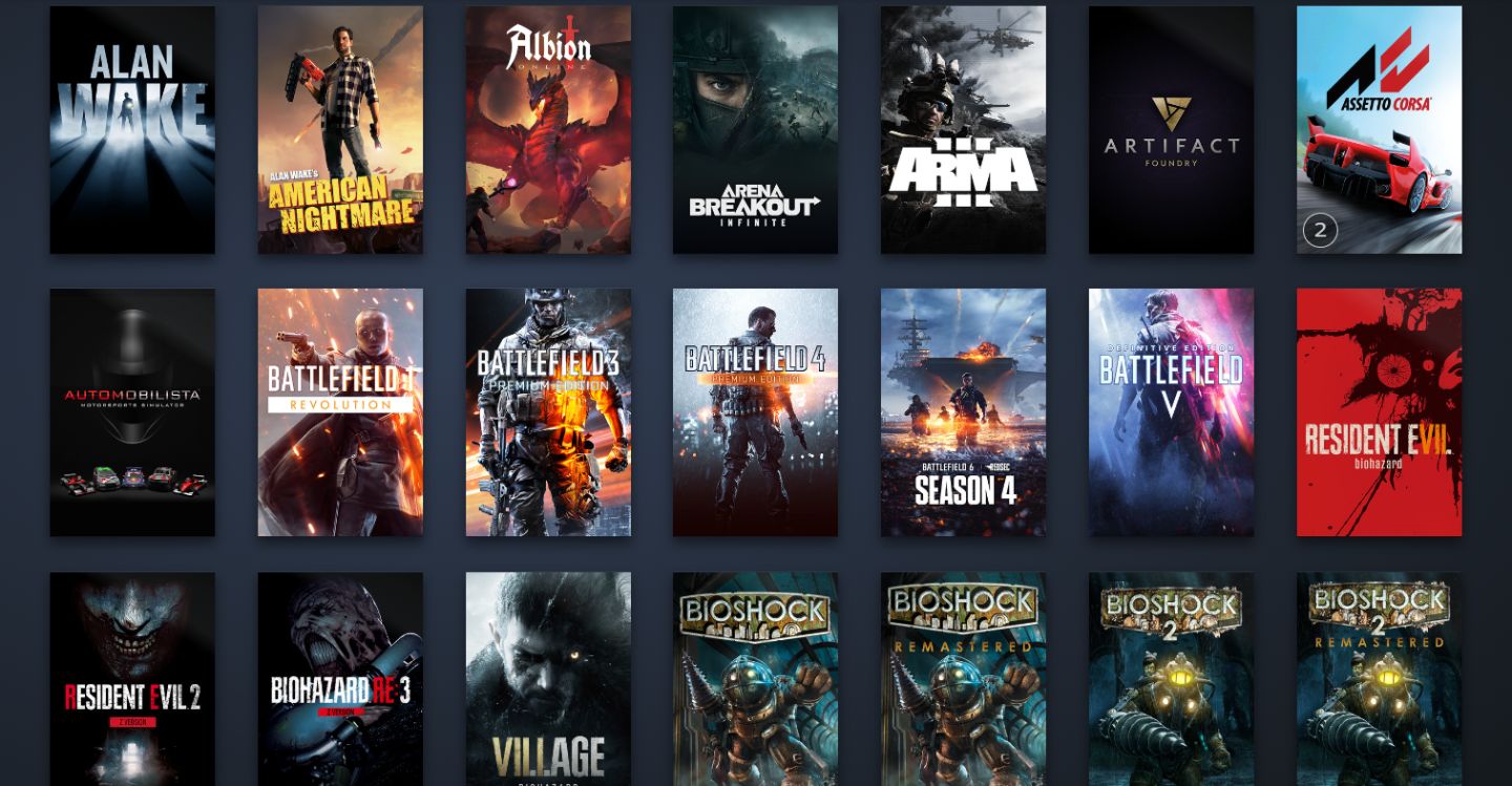 CONTA STEAM RARA - 150 JOGOS - 300 DLCS - 5 ANOS - AVALIADA EM R$ 4.658,00
