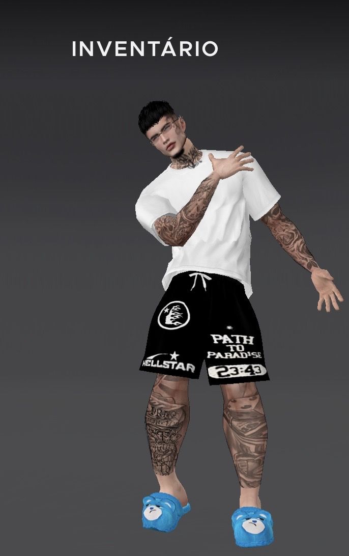Conta de Imvu masculina