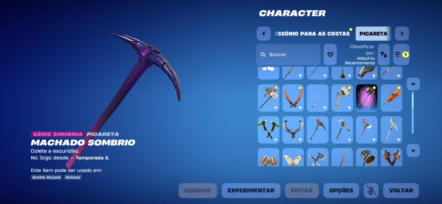 Conta fortinite capítulo raiz