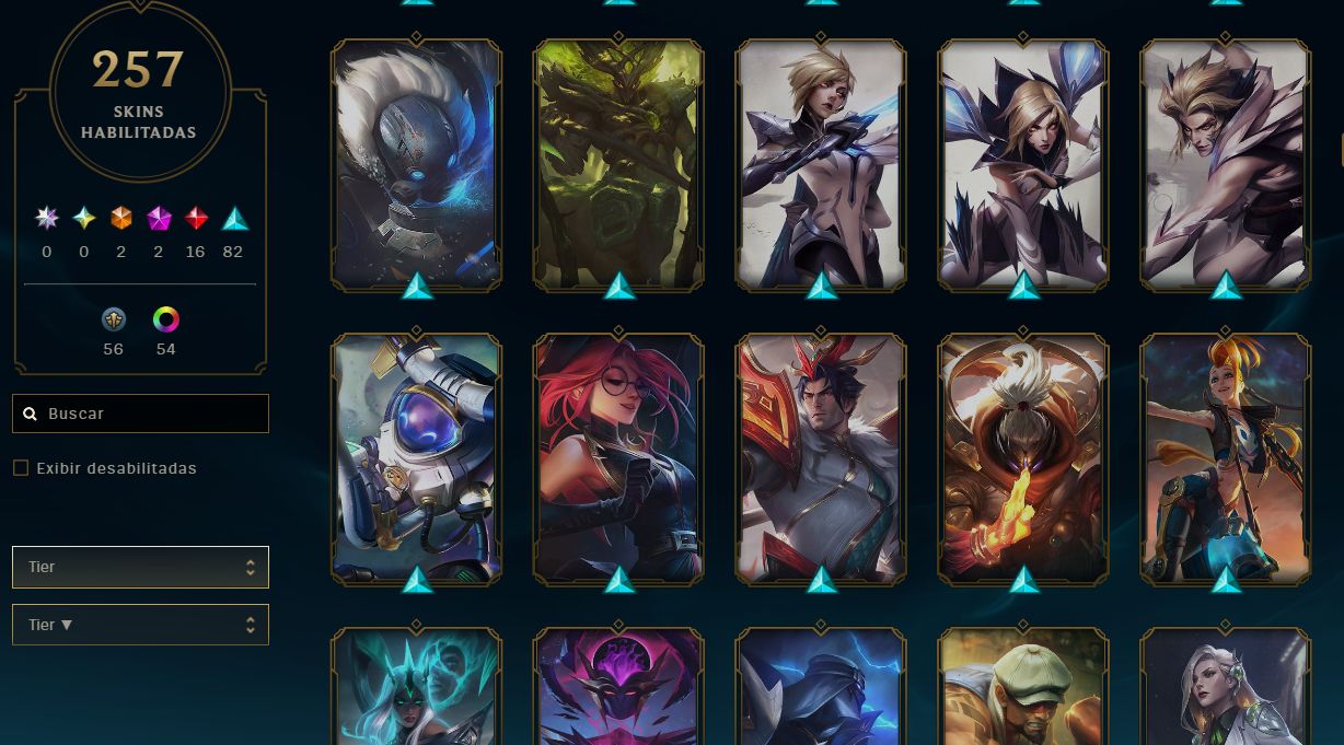 CONTA LEAGUE OF LEGENDS - 218 SKIN - ULTIMATES/MITICAS/LENDARIAS - FULL ACESSO