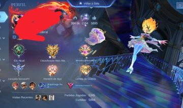Conta Mobile Legends 337 Skins | Legend | Naruto | Prime | Prestigiado III
