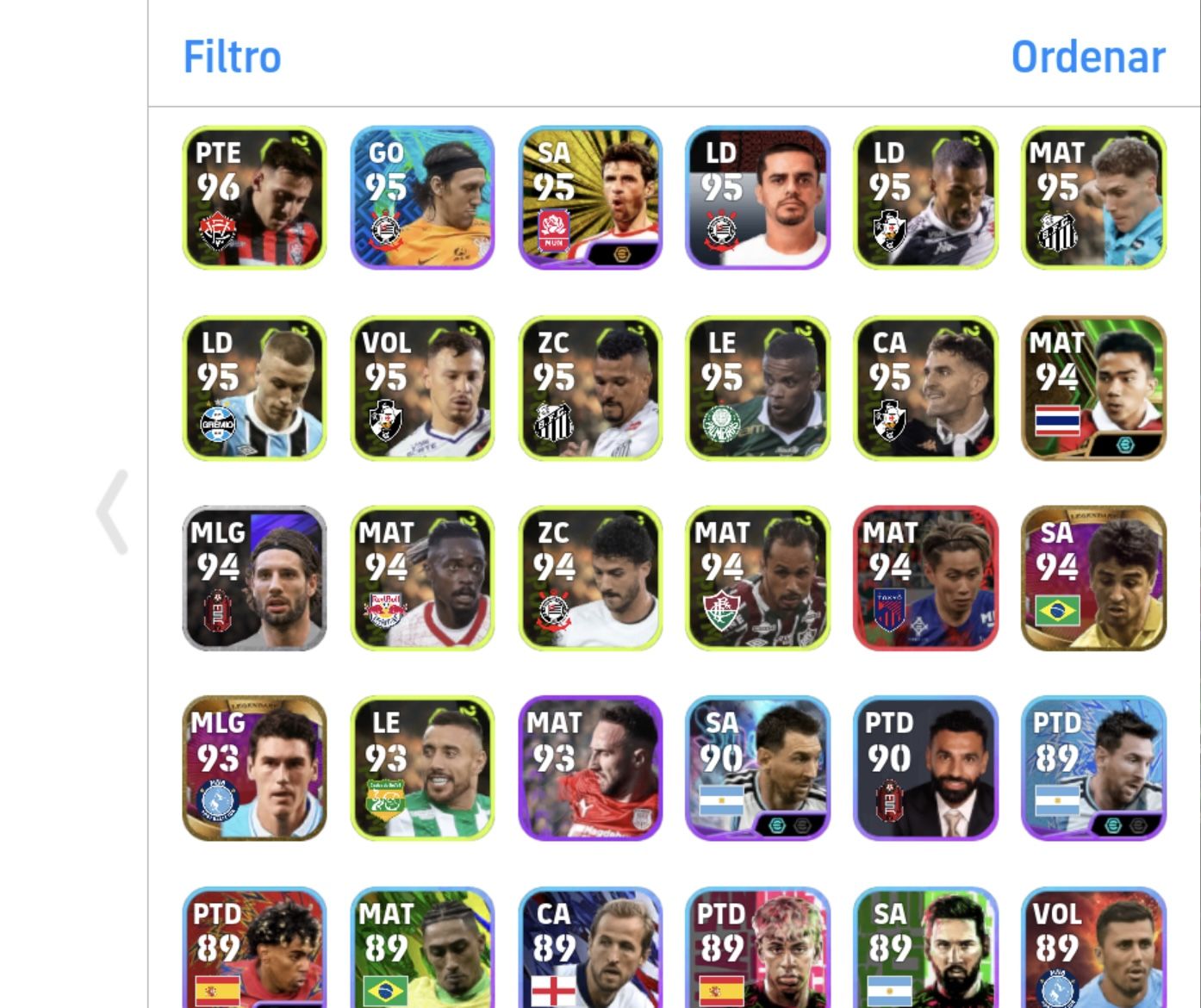 [iOS] EFOOTBALL 3203+ FORÇA COLETIVA |MESSI108|BRUXO104|KAHN 104|KONAMI ID LIVRE