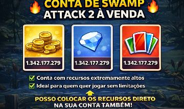 Conta De Swamp Attack 2 Com Muitos Recursos (Ou Esses Recursos Em Sua Conta)